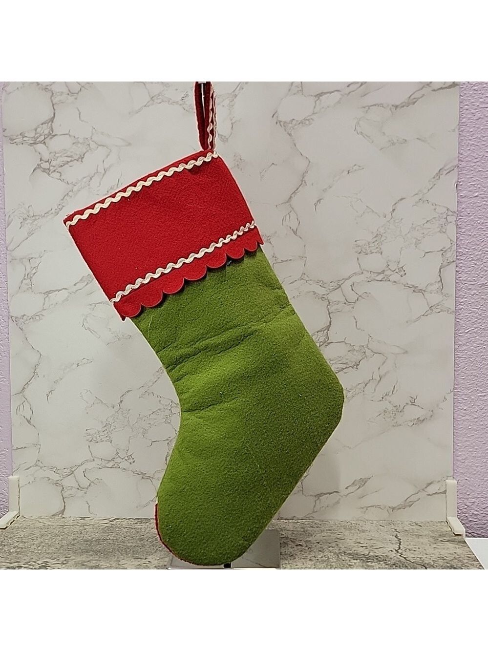 Mickey Mouse Stocking Green Felt Disney Store Retired Embroidered Christmas - Picture 2 of 7